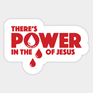 Power in the Blood Sticker